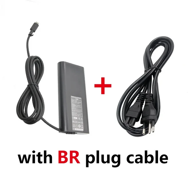 USB-C C타입 노트북 어댑터 충전기 델 XPS 15 9570 DA130PM170 K00F5 전원 공급 장치용 130W 20V 6.5A, 01 빠른  Mainland, 01 with BR plug, 1