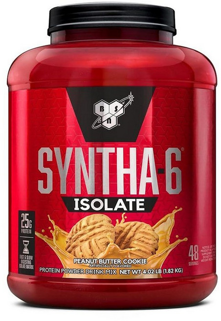 193072 BSN 신타6 아이솔레이트 프로틴 파우더 초콜릿, 1.82kg, 1개