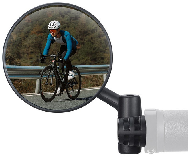 시그니처베이지 자전거 후사경 사이드 백미러 거울 YPZ049, 1개, 블랙