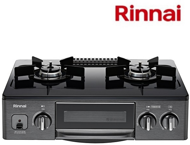린나이 2구 1그릴 스마트센서 가스레인지 RT-5102, LNG