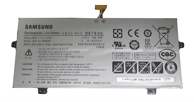 삼성 AA-PBUN4KP 노트북 배터리 NT930QAA 930QBE, 로고 있음, 1개