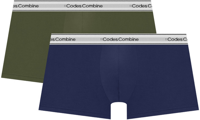 코데즈컴바인이너웨어 더블 라인 베이직 드로즈 2PACK