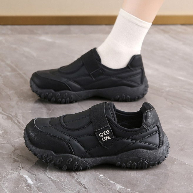 Modern Fashion 여성 트렌디 벨크로 운동화 키높이 스니커즈 D68