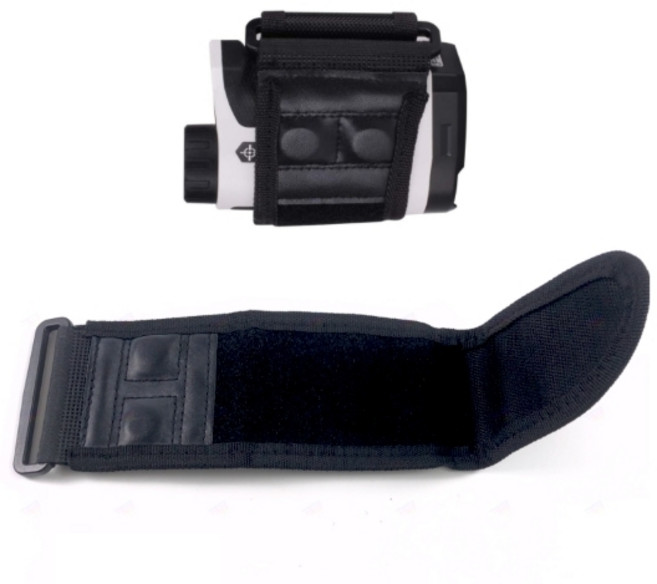 거리 측정 파우치 보호가방 골프 케이스 클립형 미니 캐디톡 골프힙색, 1개