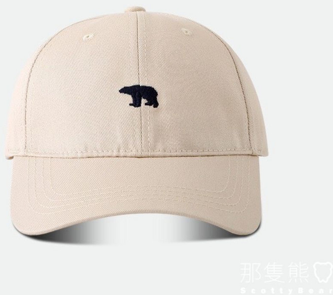 ScottyBear 北極熊 刺繡 軟頂 棒球帽 女帽 老帽 CM503