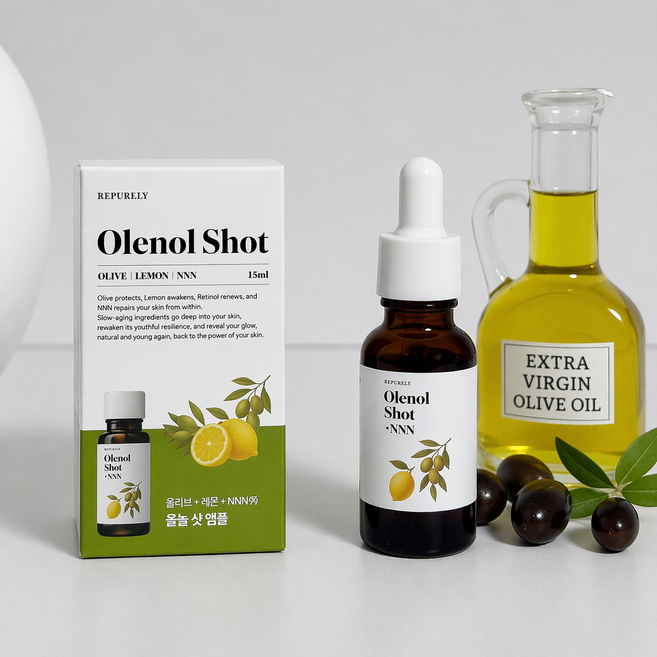 올레노샷 바르는 NMN 포뮬러 리포좀 글루타치온 레티놀 함유, 1개, 15ml