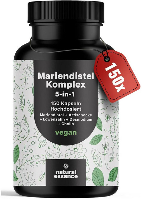 독일 블룸 내추럴스 Bloom Naturals Milk Thistle Artichoke Dandelion 밀크씨슬 아티초크 민들레 복합제 캡슐, 3개