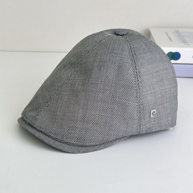 피에르가르뎅 봄 간절기 실크 중년남성 헌팅캡 어르신모자 HTCS-2601