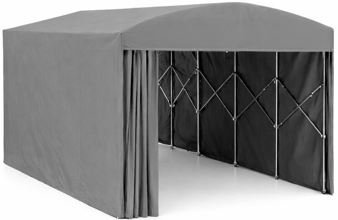 자바라천막 대형 접이식 캐노피 천막 바퀴달린 이동식 야외천막 터널식, 03.풀구성