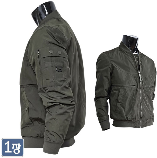 야인시대 봄가을 바람막이 항공자켓 멀티포켓 캐쥬얼 JP39