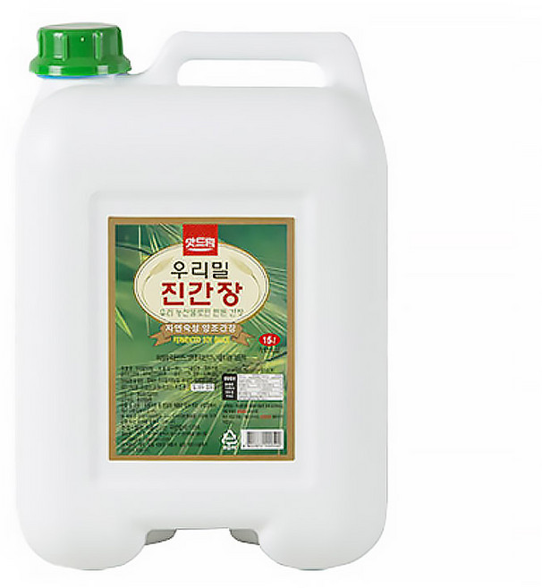 한주 우리밀 진간장, 1개, 15L