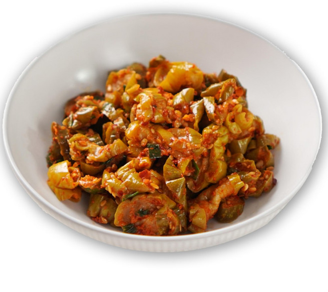 꼬들꼬들 참기름 풍미 가득 국산 수제 오이지 무침 500g 300g 넉넉한 가정용 집반찬, 1개