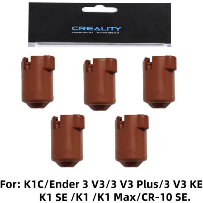 Creality Ender 3 V3 KE 핫엔드 실리콘 커버 Ender 3 V3 PlusV3 KEK1CK1 SEK1 용 핫엔드 단열 가열 블록 커버, 2)5PCS