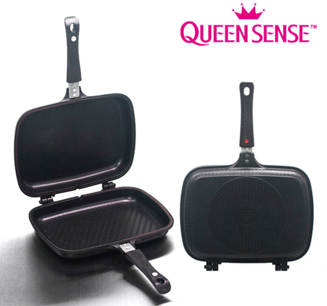 퀸센스 인덕션 올비아 패킹 양면팬, 31cm, 1개