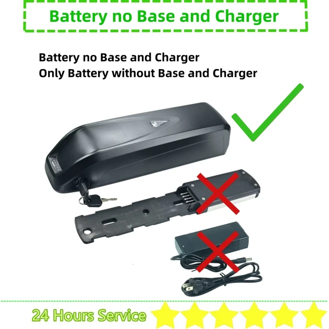 전기 자전거 배터리 Hailong Eleglide M1 Plus Lifebike C-GO G7 Ecotric E plus용 36V 10Ah 12.5Ah, 1개