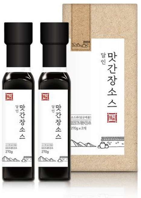 암웨이 정기품 달인 맛간장소스 6가지 국산재료 만능소스 만능간장 한식간장 조림 볶음, 270g