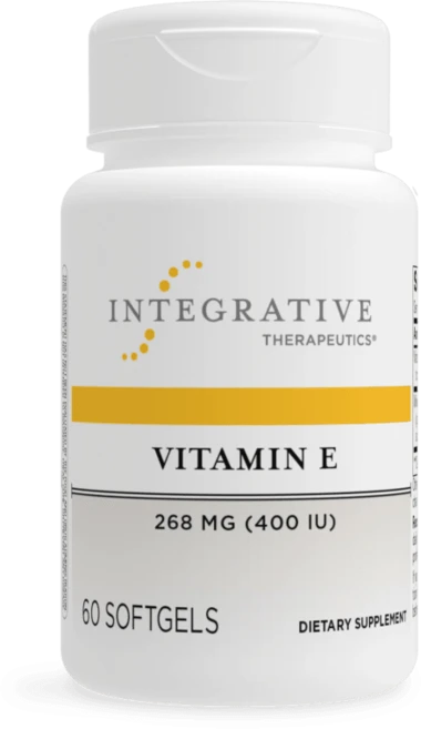 Integrative Therapeutics Vitamin E 비타민 E 60정, 1개 - 쿠팡