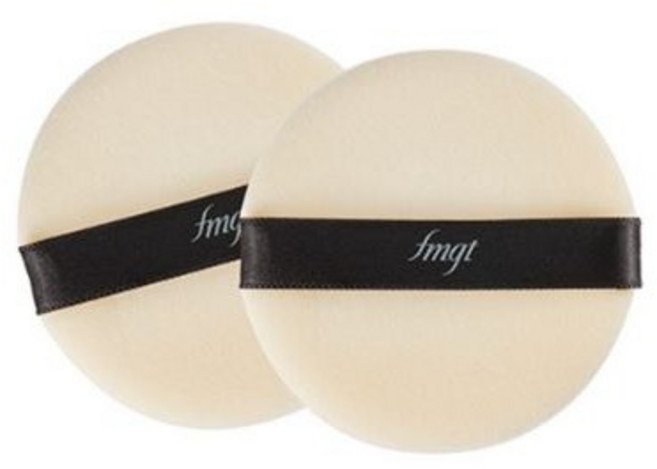 더페이스샵 데일리 뽀송 후로킹 원형 퍼프 2p, 6개