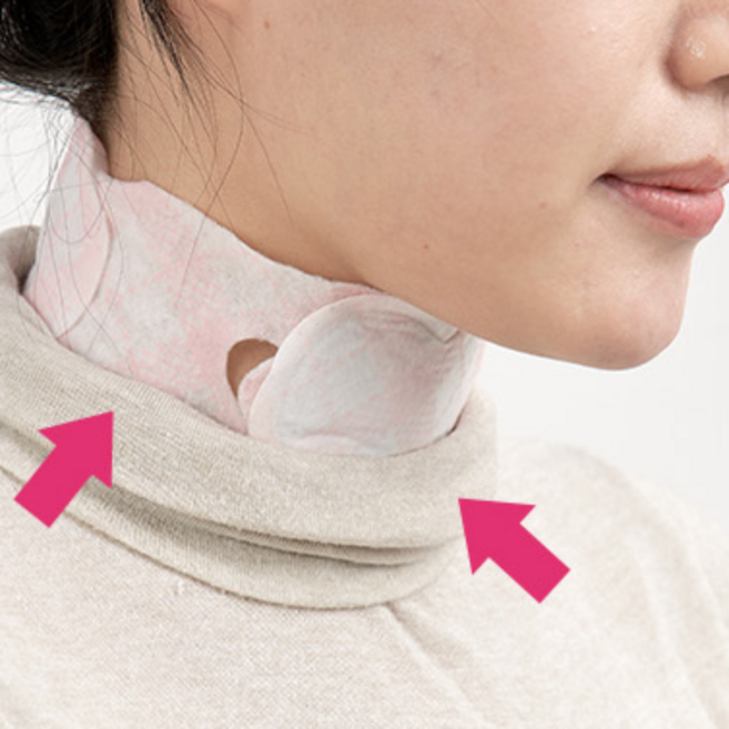 온열목마스크팩 가수목관리 목온열마스크 온열목마스크 목이쉬는이유, 1개