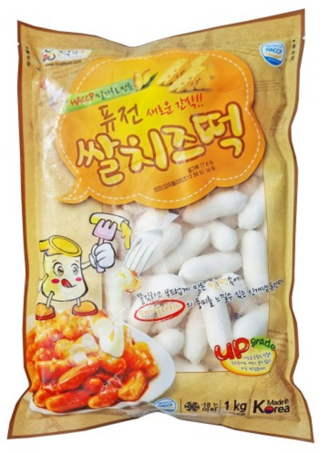 떡안애 퓨전 쌀 치즈떡 1kg, 1개