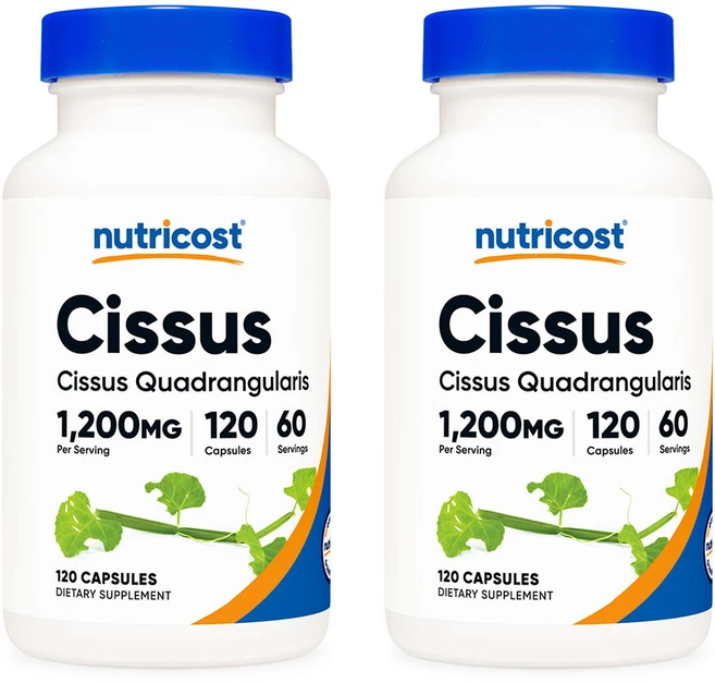 뉴트리코스트 시서스 쿼드랑굴라리스 1200mg 120캡슐 2개, 120정 - 쿠팡