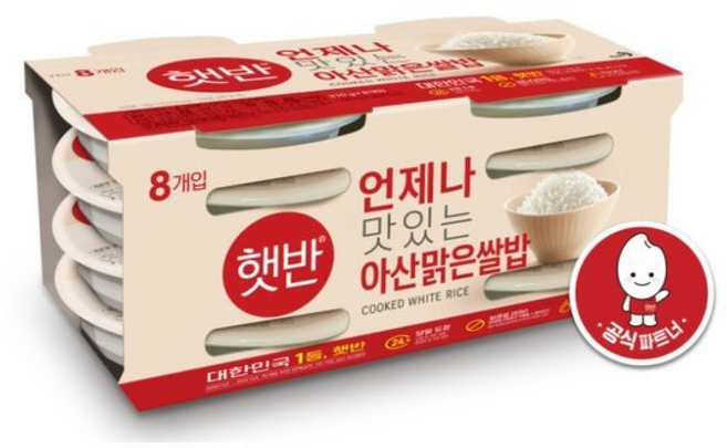 CJ 아산맑은쌀밥, 210g, 1개