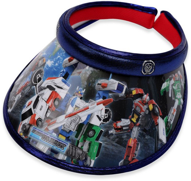 나린키즈 카봇12 스페이스 썬캡 유아동 어린이 핀캡 햇빛가리개 썬바이저