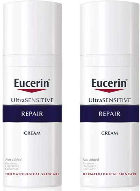유세린 울트라 센시티브 리페어 크림, 50ml, 2개