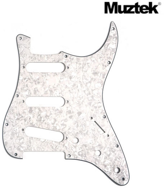 픽가드 MPG-AM SSS PWH Am Standard SSS WhitePearl, 1개