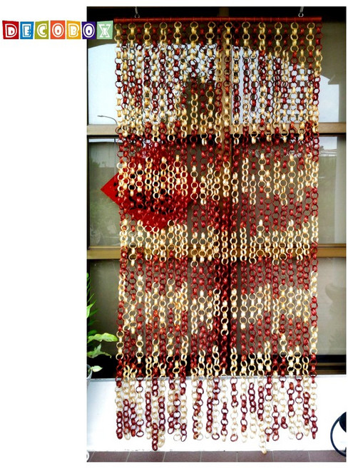 DecoBox 雙色竹簾 隔間簾 門簾, 詳見包裝