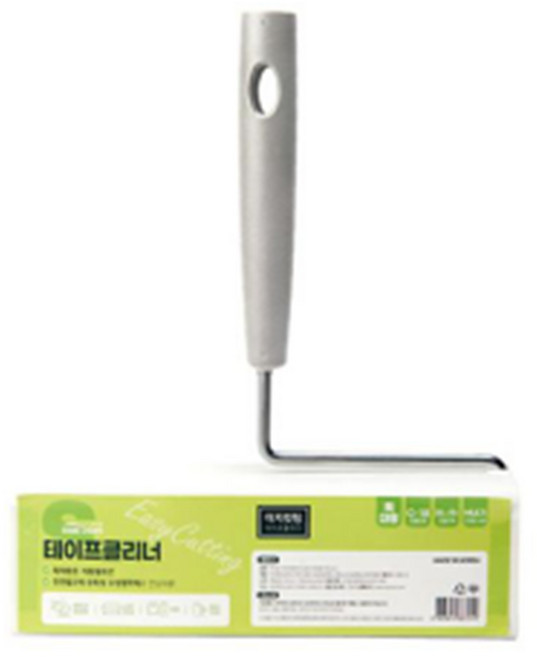 먼지제거 돌돌이 특대형 20cm 테이프클리너 밀대 테이프, 단일제품, 1개
