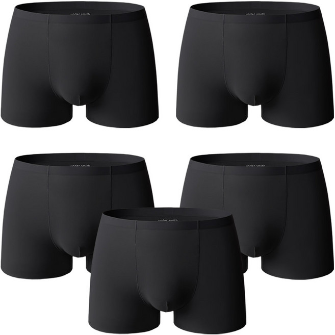언더스미스 남성용 무봉제 드로즈 팬티 5장 세트