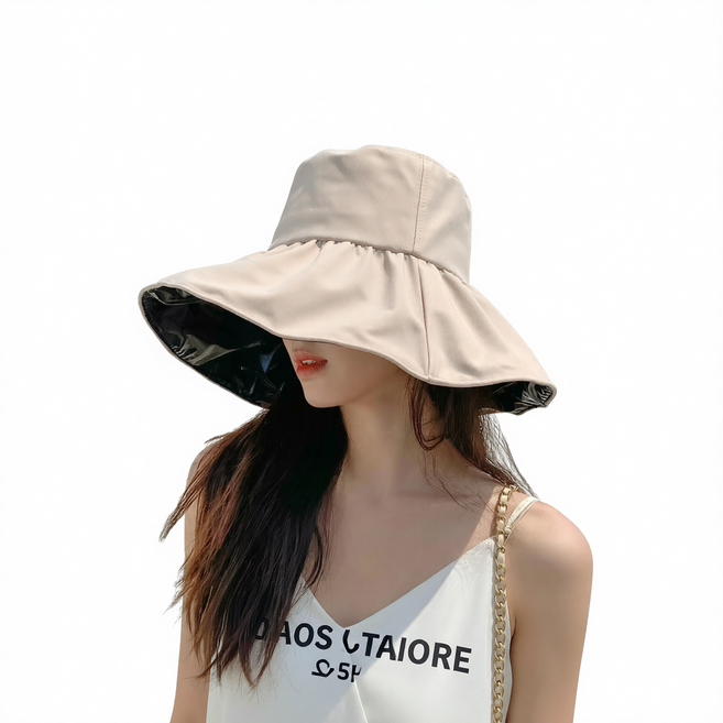 防曬遮陽帽 女 夏季 大簷