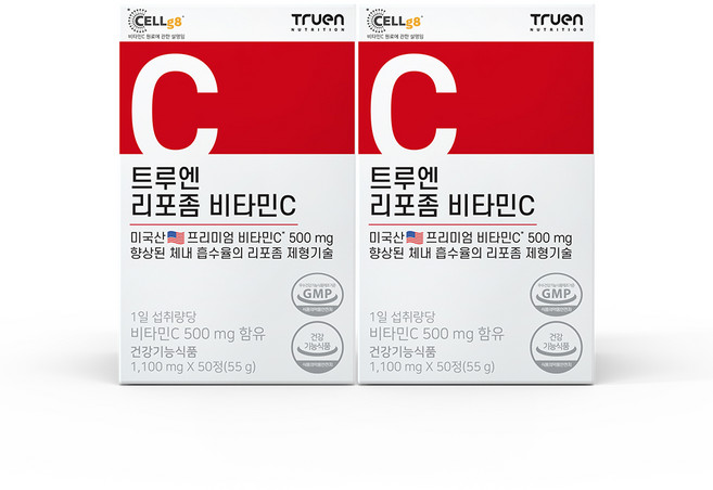 Truen 리포좀 비타민C, 50정, 2개