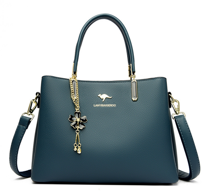 리치모리 가죽 클로버 토트 크로스백