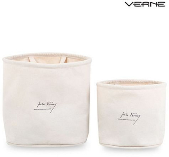 베른 VERNE 베른 원형 캔버스 에코 바스켓 / 감성캠핑 캠핑용 수납가방 멀티백, 에코 바스켓_대, 1개, 단 수