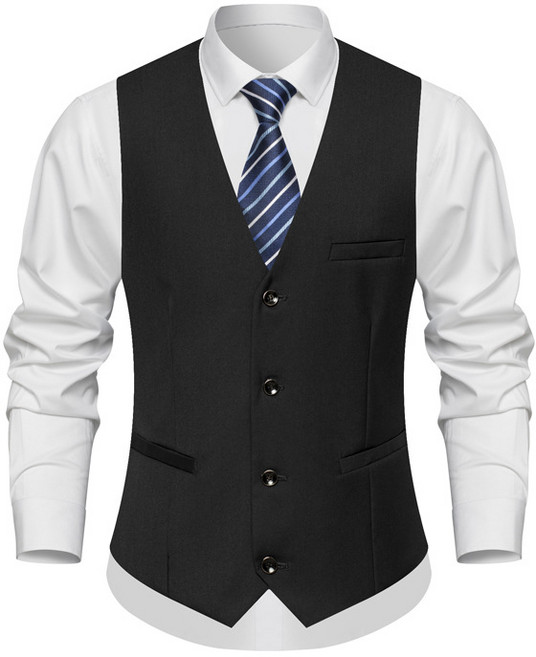 스타일닥터 남성 슬림 조끼 작업복 정장 조끼 직장인 출장 베스트