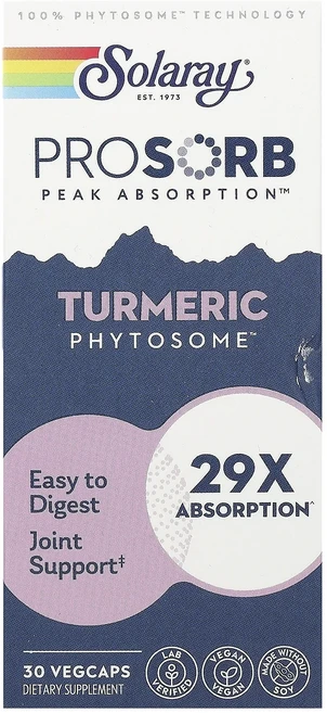 Solaray 강황 파이토솜 500mg 베지 캡슐 30정, Solaray강황파이토솜500mg베지캡슐30정, 1개 - 쿠팡