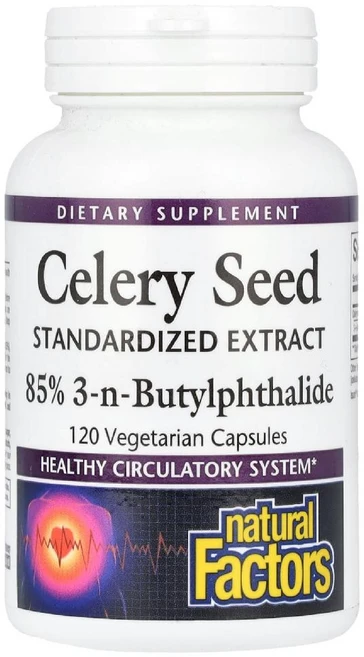 내추럴팩터스 샐러리씨 추출물 Celery Seed 베지캡슐 120정, 1 - 쿠팡