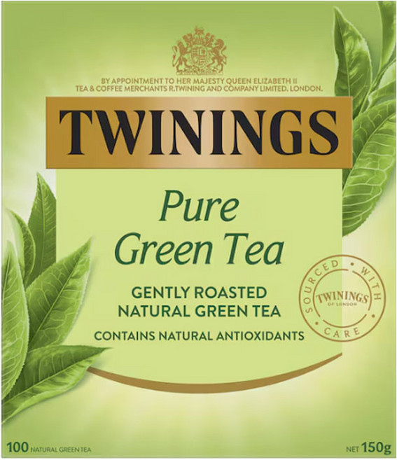 트와이닝 녹차 티백 100팩, 1개, 100개입