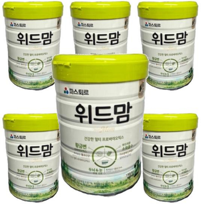 [20ml스푼 SET] 위드맘 제왕 2단계 [7개월부터~첫돌까지] 파스퇴르, 60개, 750g
