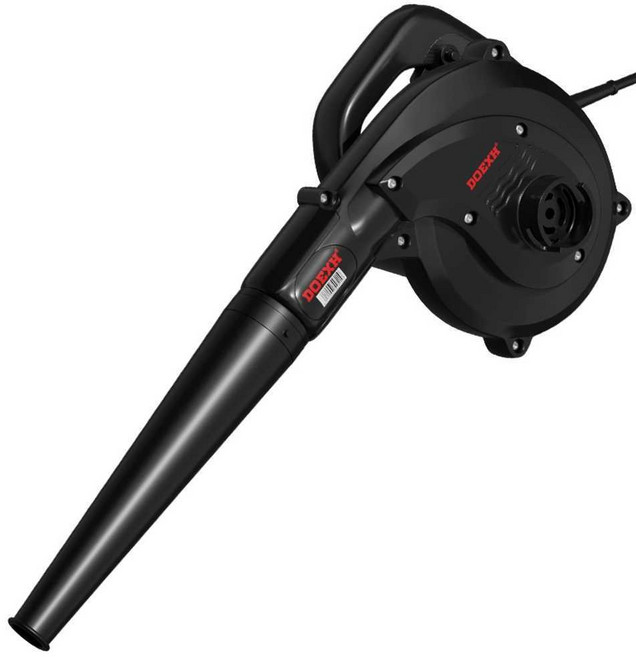 고출력 유선 미니 송풍기 드라이어 먼지 청소 에어건, (오리지널 패키지) 고정속도 송풍기, 1개