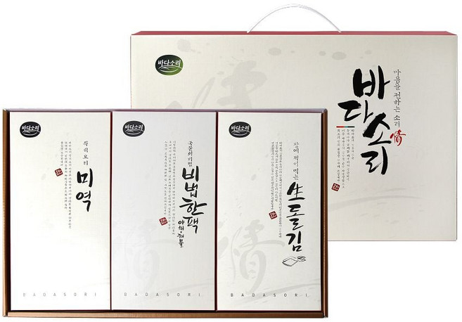설날선물세트 실속형 정드림 세트 곱창김으로 구운 생 돌김4봉 미역 비법한알 60g 명절 선물세트, 설날선물세트 실속형 정드림 세트 곱창김으로 구운 생 돌, 1, 1