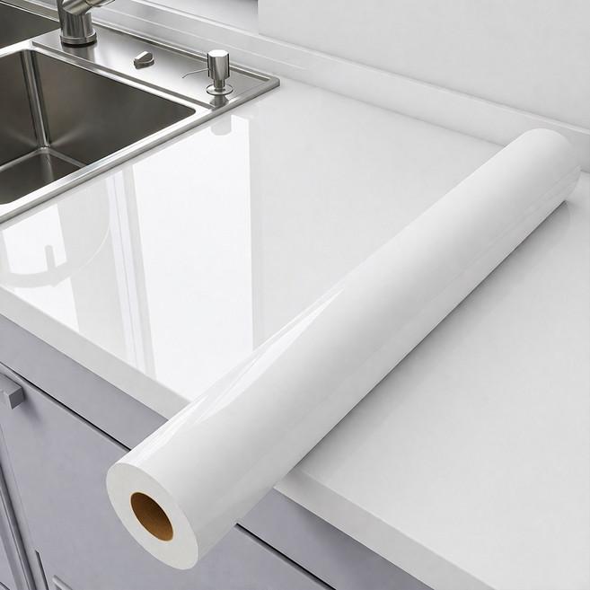 레디보드 대리석 시트지 60cm x 3m, 클린화이트