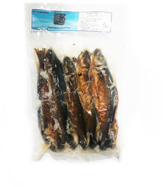 Tinapang Galunggong Frozen Smoked Round Scad 티나팡 갈롱공 냉동전갱이 [가라지 훈제] Tinapa, 1개, 500g
