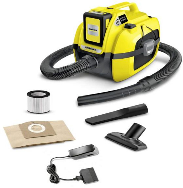 Kercher 건습 양용 진공 청소기 KWD 1 1.628-405.0, 05 5) 무선 충전식, 05 5) 무선 충전식