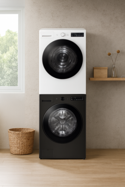 LG 전자 트롬 오브제 1등급 KG21KN-8WNW 세탁기 21kg+ 건조기 18kg + 스태킹키트 기사님설치 폐가전무상수거