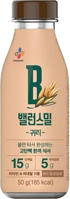 밸런스밀 귀리, 50g