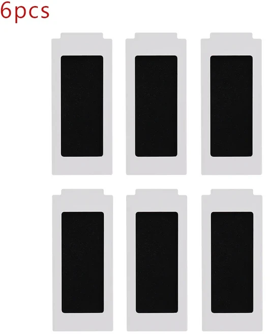 ECOVACS T30 PRO OMNIT30ST30 PROT30 OmniT30S 콤보 로봇 진공 청소기 액세서리용 HEPA 필터 예비 부품, 01 6pcs