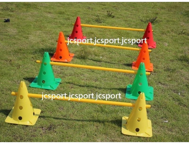 【整組175元】30公分三角錐，多功能訓練錐，適用於直排輪、足球、幼兒、敏捷、田徑訓練, 1個, 30公分三角錐 (單隻綠色)